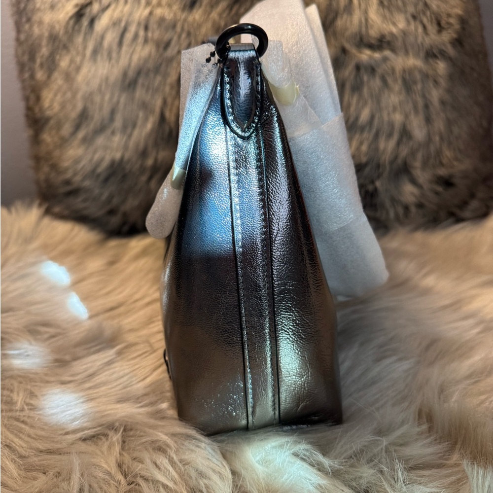 Coach Juliette 25 Metallic Shoulder Bag - Picture 11 of 12